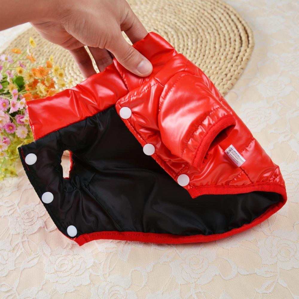 Thicken Winter Dog Clothes Windproof Pet Coat Outfits Puppy Jacket Clothing  French Bulldog