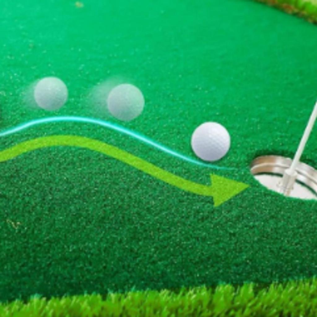 Stable Golf Putting Surface | Multiple Hole Cutouts, Green with