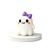 Soft & Cute Halloween Ghost Squeeze Toy - Creative Prank & Stress Reliever