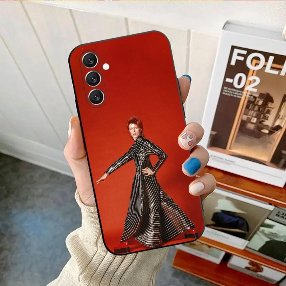 Singer D-David B-Bowie Phone Case Phone Case For Samsung Galaxy A13,A21s,A22,A31,A32,A52,A53,A71,A80, Soft Black Shell