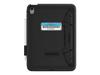 Coque ipad - otterbox - defender kickstand - protection maximale - avec protège-écran - noir