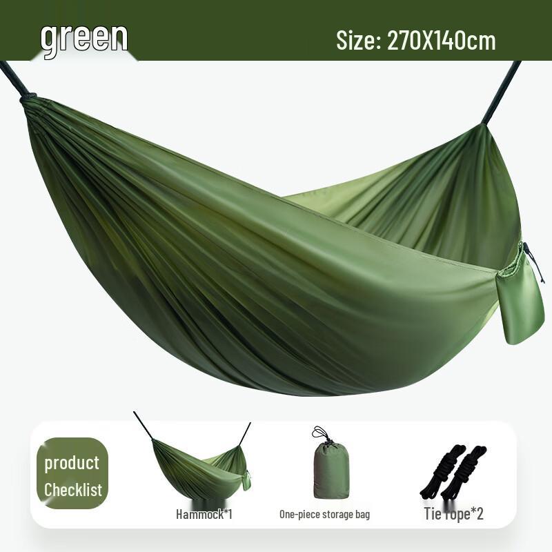 Portable Ultralight Anti-Tip Camping Hammock