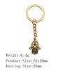 Back To School Bag Keyring Hamsa Hand Eye Of Horus Key Ring Ornaments For Home Cool Keychain