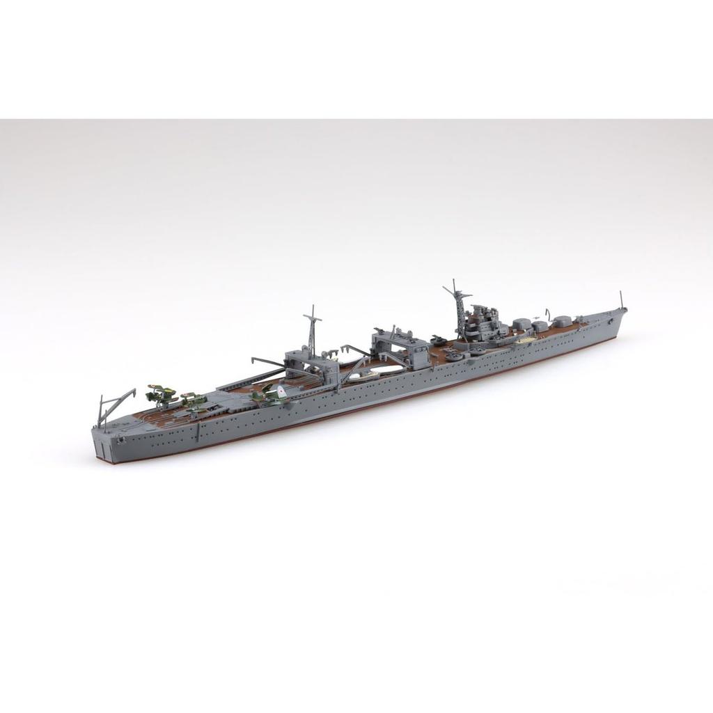 AOSHIMA 1/700 Scale Waterline No.555 Imperial Japanese Navy Seaplane Tender Nisshin Plastic Model Kit WWII Military Ship