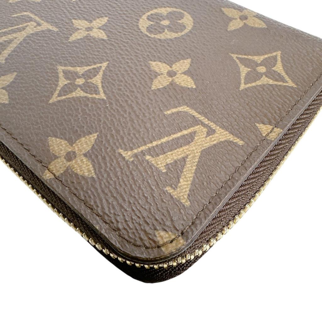 Louis Vuitton Monogram Zippy Wallet Long Wallet Purse Monogram Canvas  M42616 Used