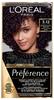 Loreal Preference Haarfarbe - 3.12 Toronto Intensives kühles Dunkelbraun (2x60ml, 54ml)