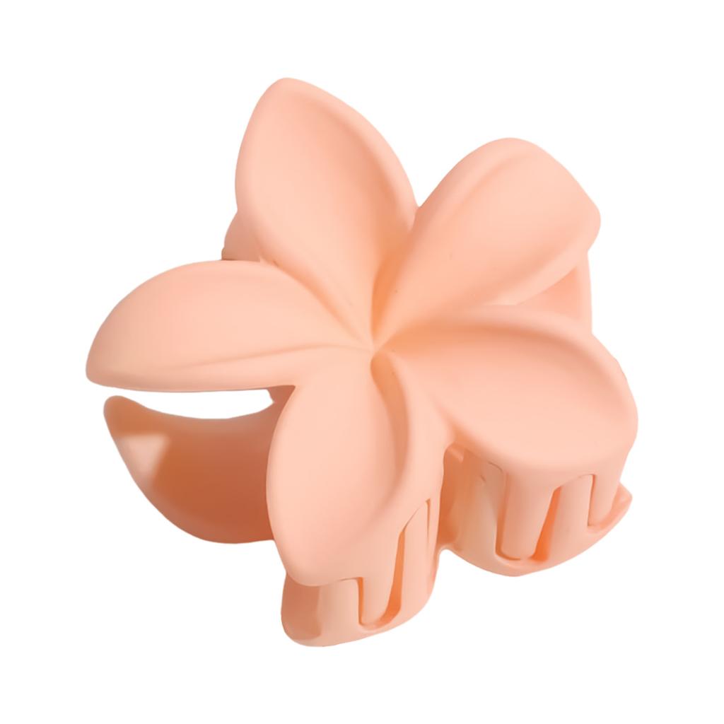 Mini Lily Flower Hair Clip 4cm Plastic Alloy For Women Girls Daily Use