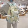 Zaino Trendy da Ragazza Adolescente Orsetto Carino Scuola di Alto Valore Studente di Scuola Media Alunno Zaino Impermeabile in Nylon Borsa per Libri Regalo Sorpresa per le Vacanze dei Bambini