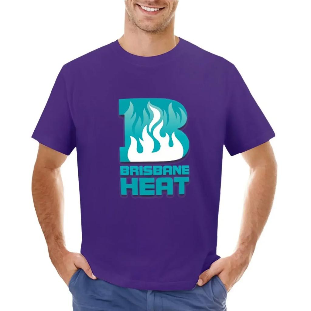 Brisbane Heat \t T-shirt Blouse summer tops Men's t-shirt