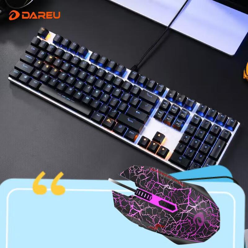 

Dareu EK815 Mechanical Keyboard and EM915 Mouse Combo