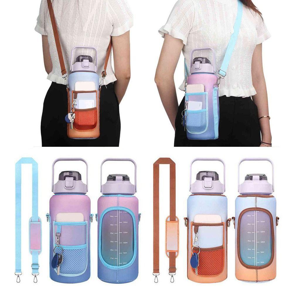 Sport Strap Portable Drinkware Accessories Cup Sleeve Insulated Bag Water Bottle Cover Bottle Case