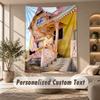 Wall Hanging Tapestry Art Cloth Bedroom Room Background DecorPippi Longstocking