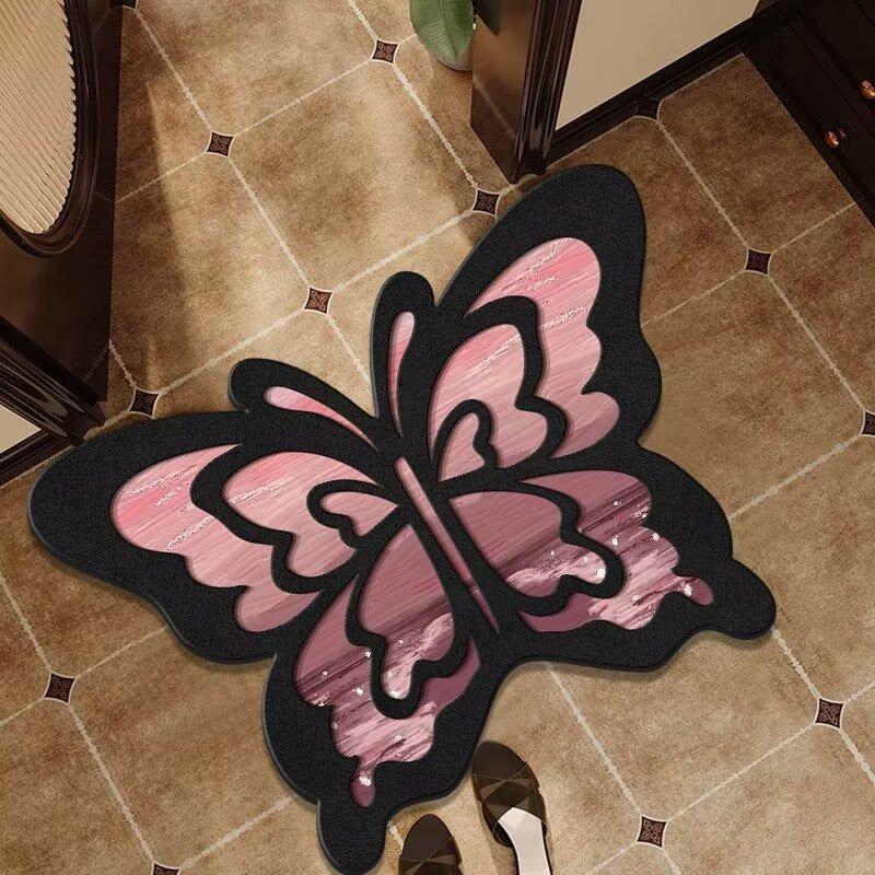 

Новый китайский стиль коврик для входной двери износостойкий коврик для ног пылеудаляющий и грязеотталкивающий коврик 40 * 60Cm