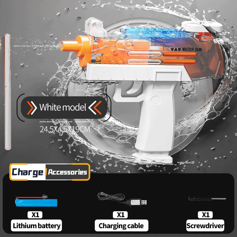 Electric Water Gun Fully Automatic Shooting Squirt Water Toy Summer Beach Outdoor Entertainment Children'S And Adult Gifts