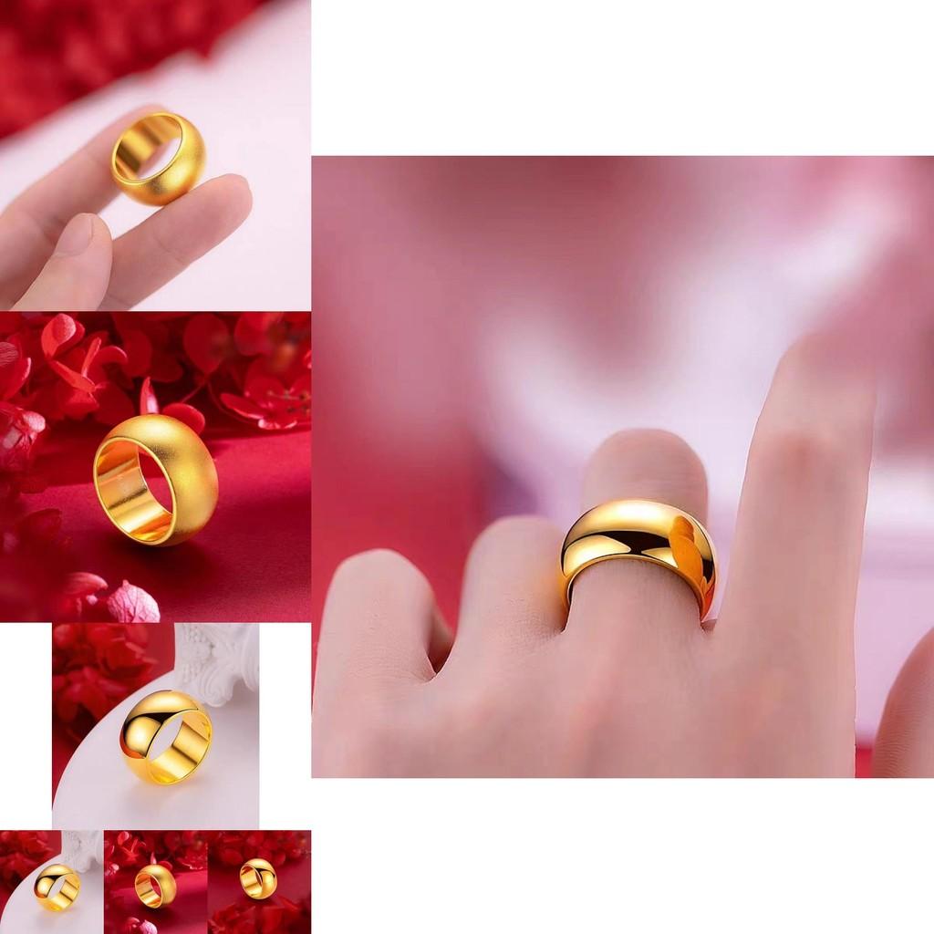 Elegant Minimalist Gold-plated Copper Ring Featuring Geometric Shapes Perfect For Couples Or Fashion Lovers