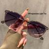 Retro Large Frame Women's Polarized Sunglasses - Tea-Colored, UV & Sun Protection, Perfect for Driving, Slimming Effect