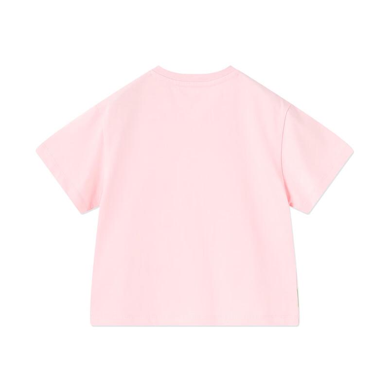 B.Duck Girls' Pure Cotton Short-Sleeve T-Shirt