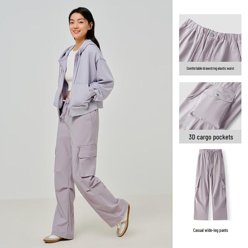 Semir Women's 2025 Spring Wide-Leg Cargo Pants