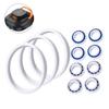 Replacement Tire and Kit Convenient Wheel Set Replacement Wheel Kit Ball Bearings for 180 280 360 380 Pool Cleaner