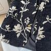 New temperament high-end vest women's small stand-up collar buckle sleeveless top