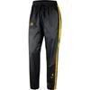 Logo Printed Striped Elastic Waistband Jogger Pants Women Bottoms DR2400-010