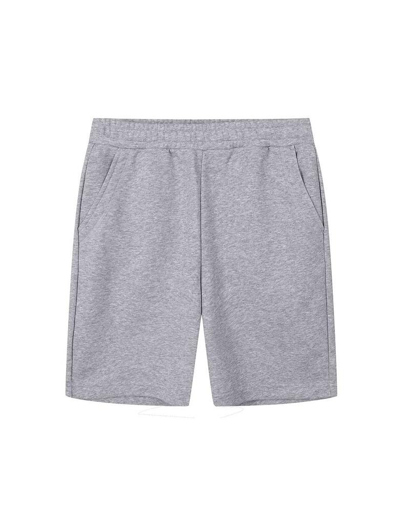 Enbiei Small Logo Training Shorts Melange Gray