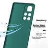 HotFire Phone Case for Xiaomi Redmi Note 11 5G Version, Full Lens Protection Upgraded Matte Anti-Drop Thin Silicone Soft Case