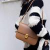 Trendy Autumn/Winter Women's Genuine Leather Tofu Bag - Elegant, High-Quality Shoulder and Crossbody Design