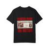 White T Shirt with Food Coupon Graphic and Started From The Bottom Text for Casual Wear