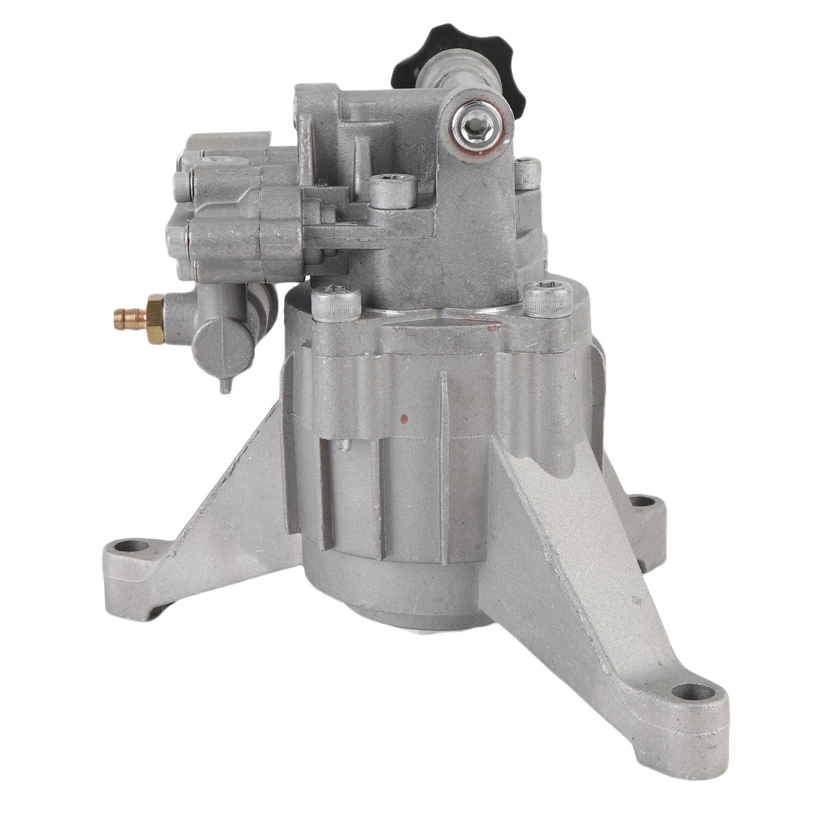 High Pressure Washer Pump 3/4 Inch Shaft Horizontal Plunger Pump Aluminum Inclined Disk Aluminum + brass