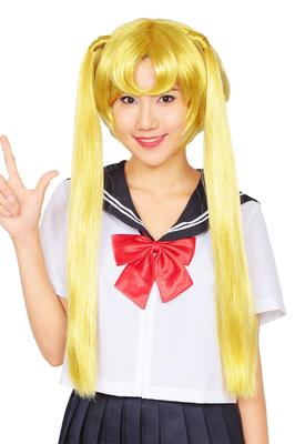 Katuland Blonde Twin-tail Wig Costume Accessory Unisex
