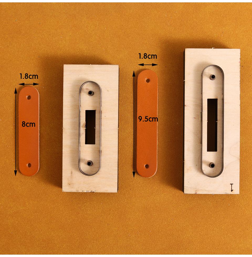 Leather Craft Die Cutting Leather Die Cutting Die Strip Cutter DIY Pendant