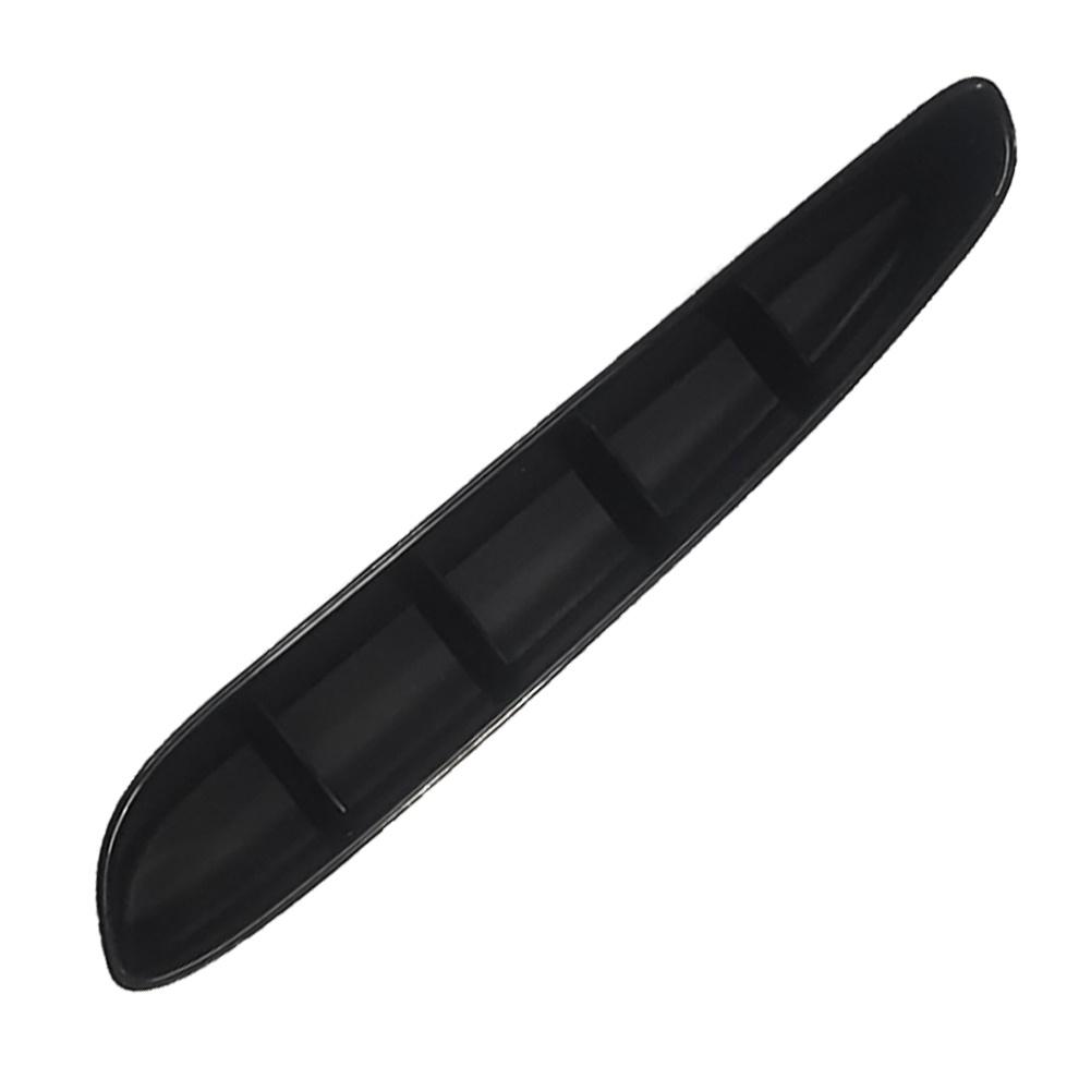 Right Side Cover Rear Bumper Trim Collision Repair As Shown Direct Replacement Plastic Single Piece Direct Fitment