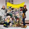 My Hero Academia Theme Printed Blanket - Perfect for Couch, Bed, Travel & Outdoor Use | Machine Washable, Cozy & Durable.