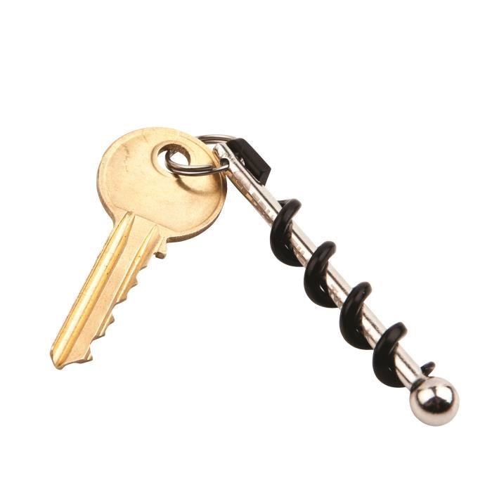 Vývrtky - Twistick - Skládací model - Nerezová ocel - Černá - 6,6 x 9 cm