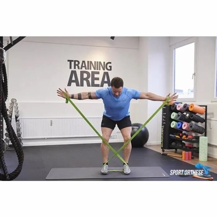 Bande de résistance blackroll - green - 280x3 cm