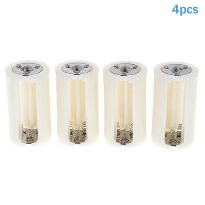 Cutie pentru Baterii 4 Bucăți AA la D 3x AA la Dimensiune D Carcasă Protectoare Suport Adaptor Convertor Baterie PP Suport Comutator Carcasă