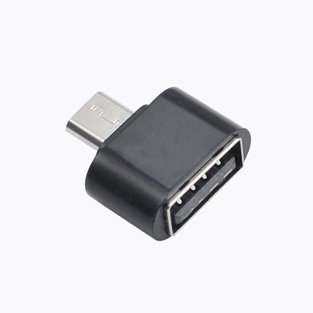 Micro USB To USB OTG Adapter Converter Connector for Smartphones Tablets and Other Compatible Devices Supports USB Peripherals and Data Transfer