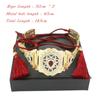 Chic Hand Rope Belt Women's Waist Chain Belt Hand Woven Rope Fringe Jewelry