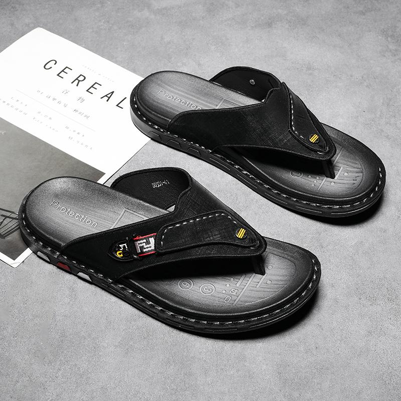 Módní trend Muži Boty Jednoduché žabky Lehké Přímořské pantofle Ležérní Muži Obuv Plážové sandály Pantofle Léto Volný čas Žabky s otevřenou špičkou