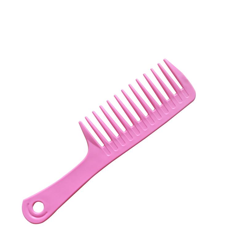 Wide-Tooth Comb with Handle for Thick, Curly Hair