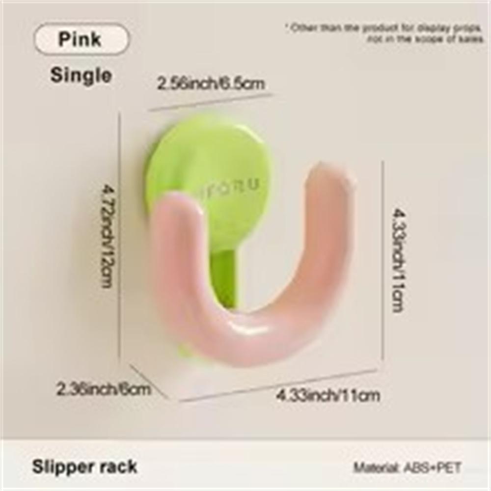 

Dopamine Sucker Slipper Rack Bathroom Perforation-free Multi-scene Wall Drain Storage Rack