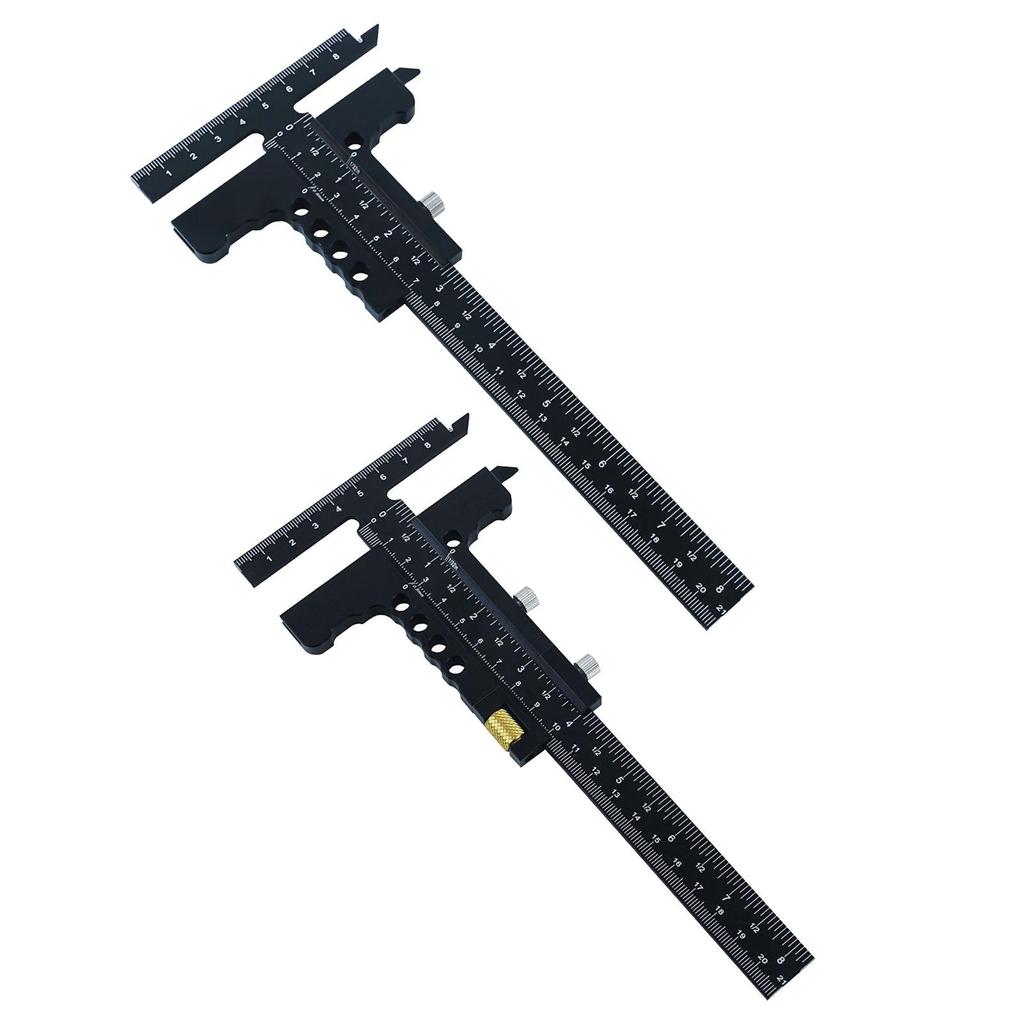Woodworking Multifunctional Caliper Carpentry Tool Slide Caliper for Home
