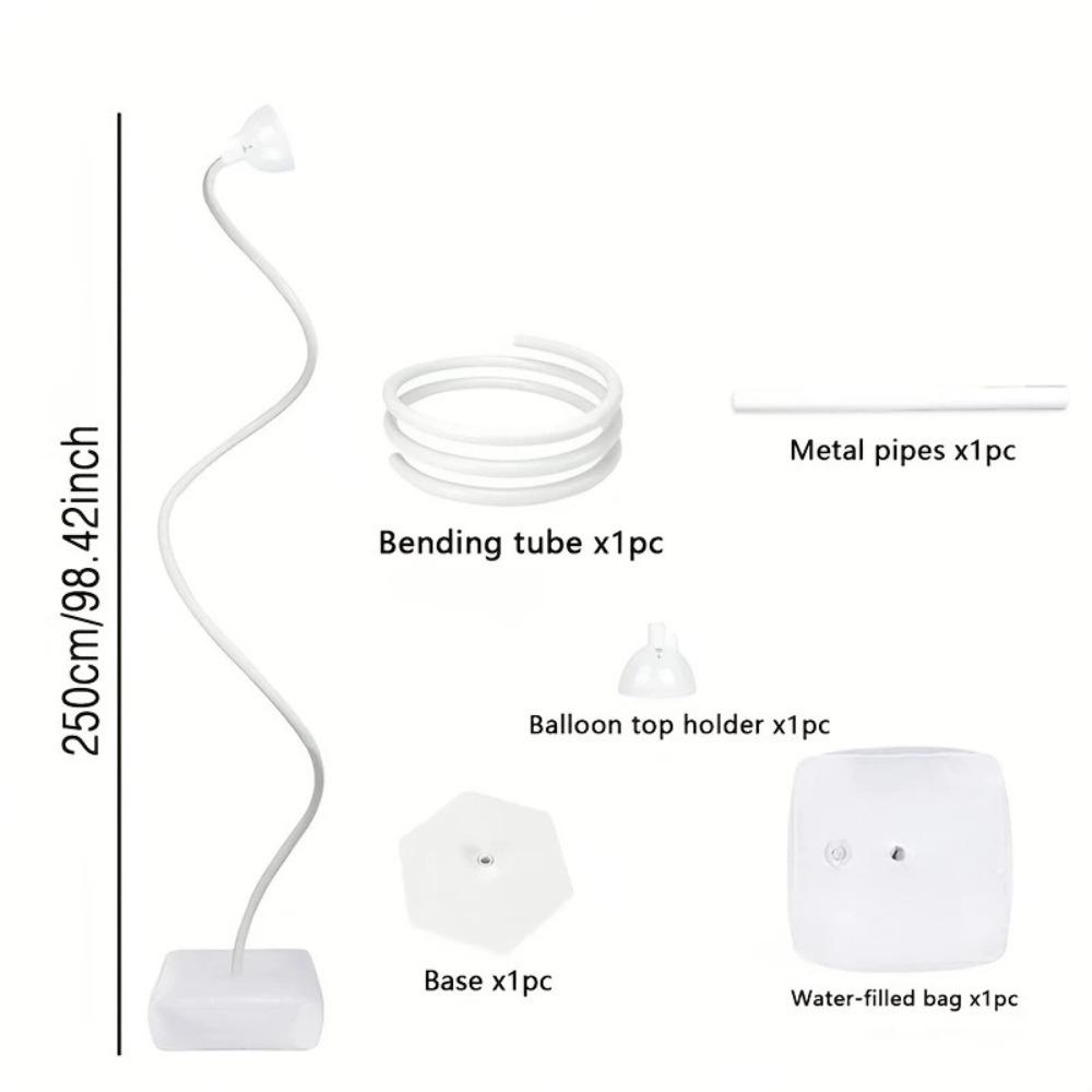 1.5m/2.5m Balloon Arch Kit Adjustable With Base Balloon Column Kit Free Bending Half Arch Balloon Stand Wedding Birthday Party