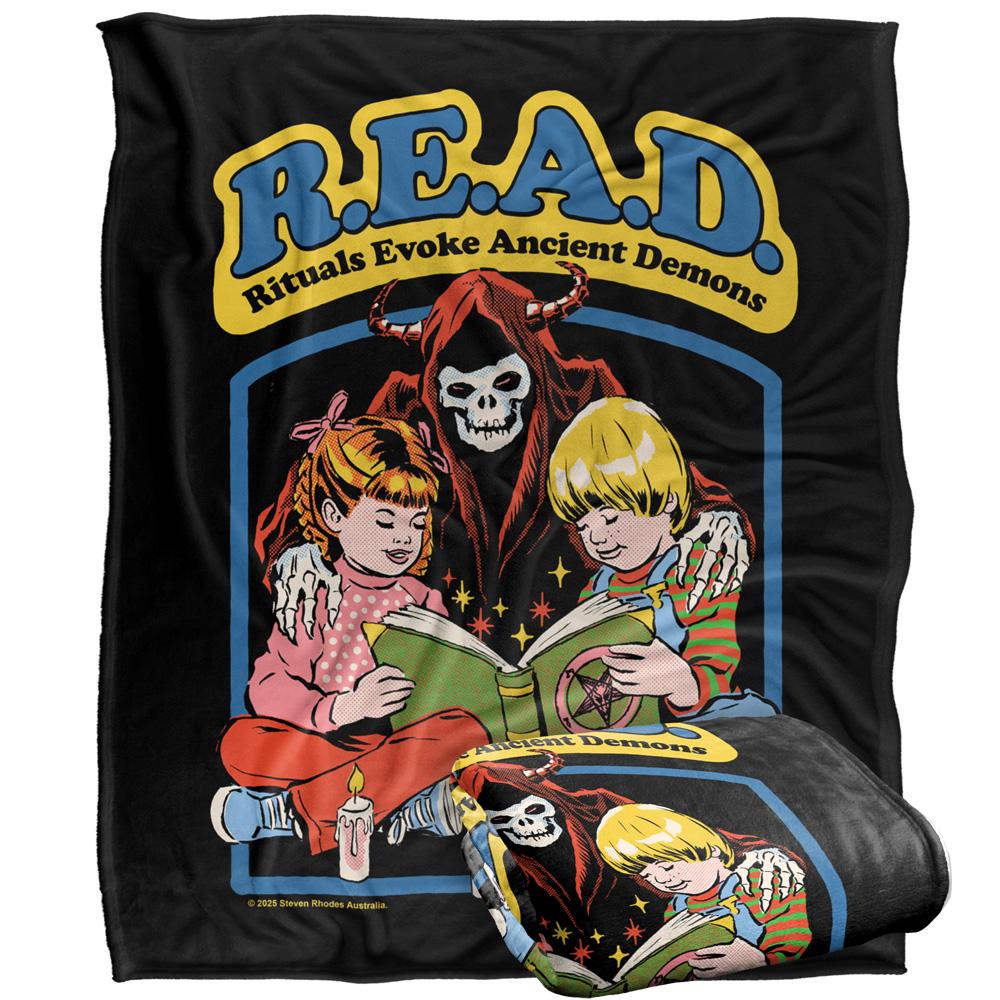 Steven Rhodes Read Soft Touch Blanket