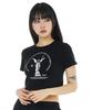Kichieoli Statue Crop Tee (Black)