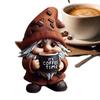 Cute Dwarf Statue Resin Desktop Ornament Micro Landscape Coffee Gnome Figurine  Shop