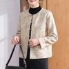 XUEXI New Chinese Style Spring Coat for Middle-Aged Women