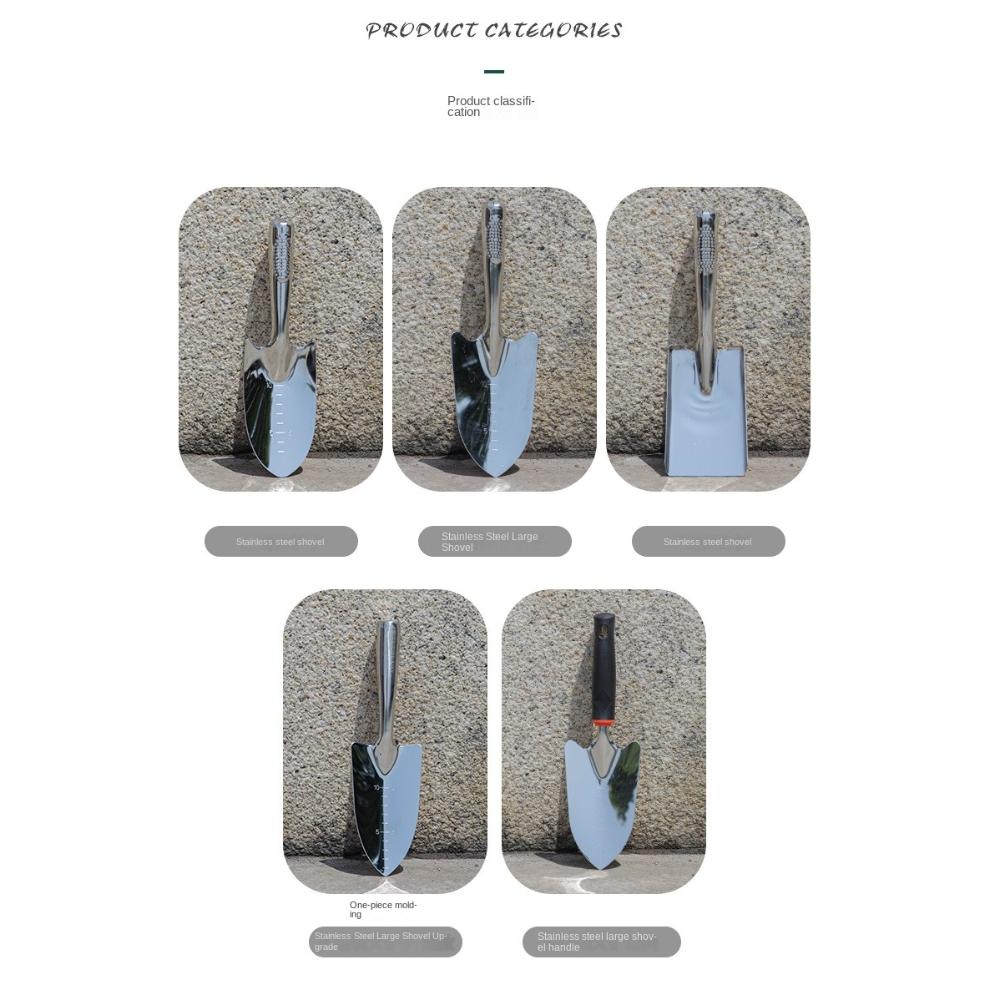 Ergonomic Grip Garden Trowel stainless steel Trowel Garden Tool Hand Shovel for Digging  Planting