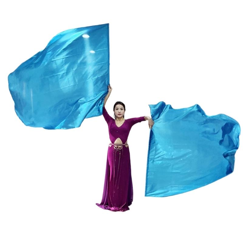 2Pcs Praise Dance Worship Flags Praise Church Flags with Scalable Rod Semicircle Worship   Wing Flags for Adults